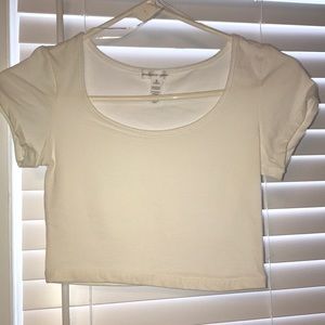 White Crop Top- never worn. NWOT